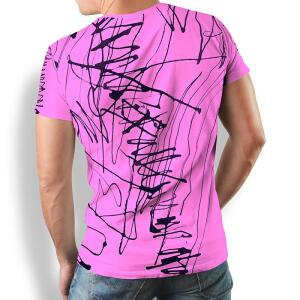 DENADA PINK - Herren TShirt Rundhals - 100 % Baumwolle -...