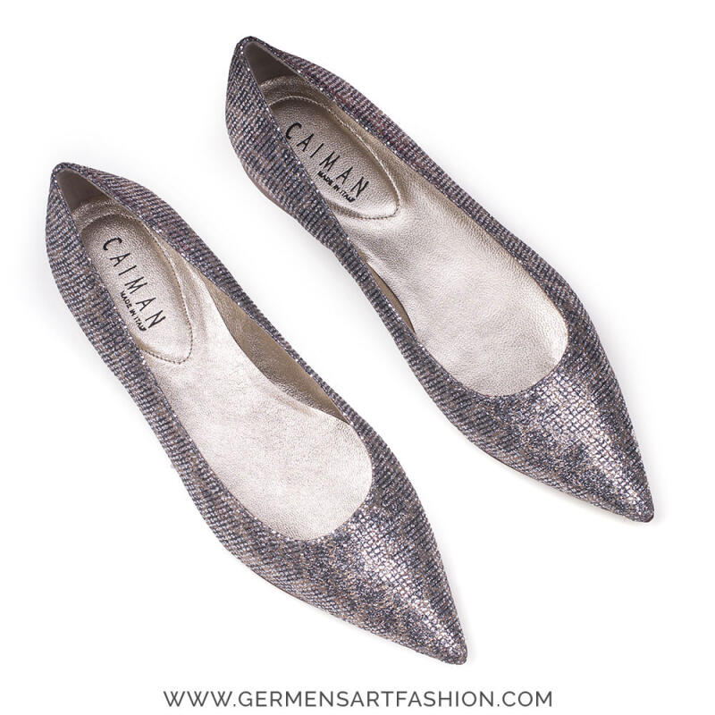 Caiman Womens Shoe - Tessutto Glitter