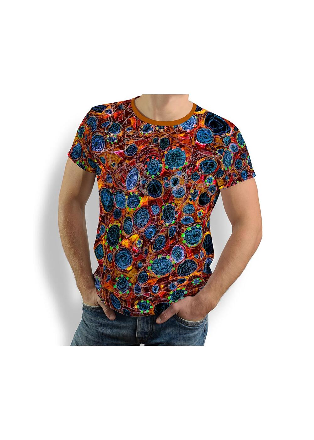CIRCULI SANGRIA - Herren TShirt Rundhals - 100 %...