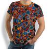 T Shirt Herren CIRCULI SANGRIA von GERMENS