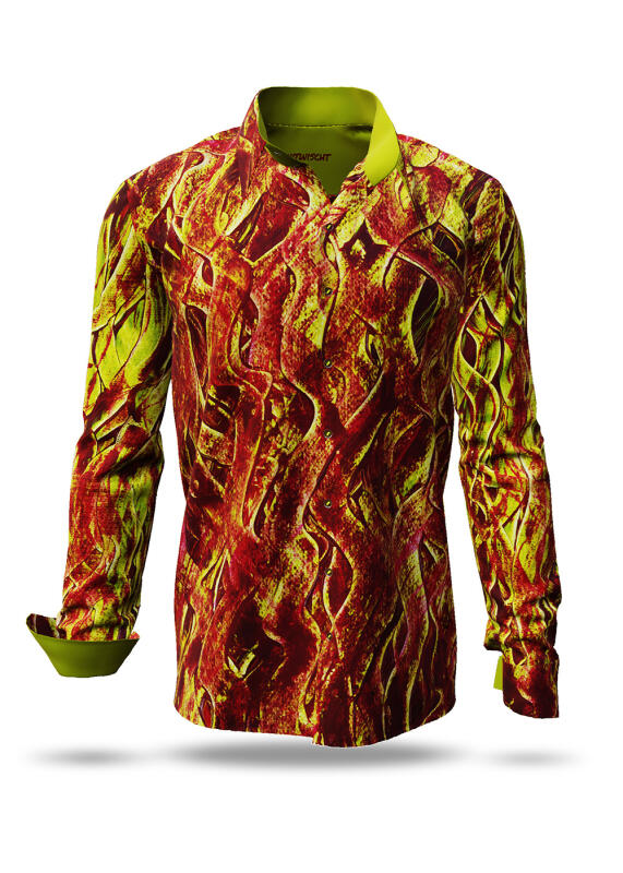 Discover colorful button up shirts for men ENTWISCHT - 100% cotton