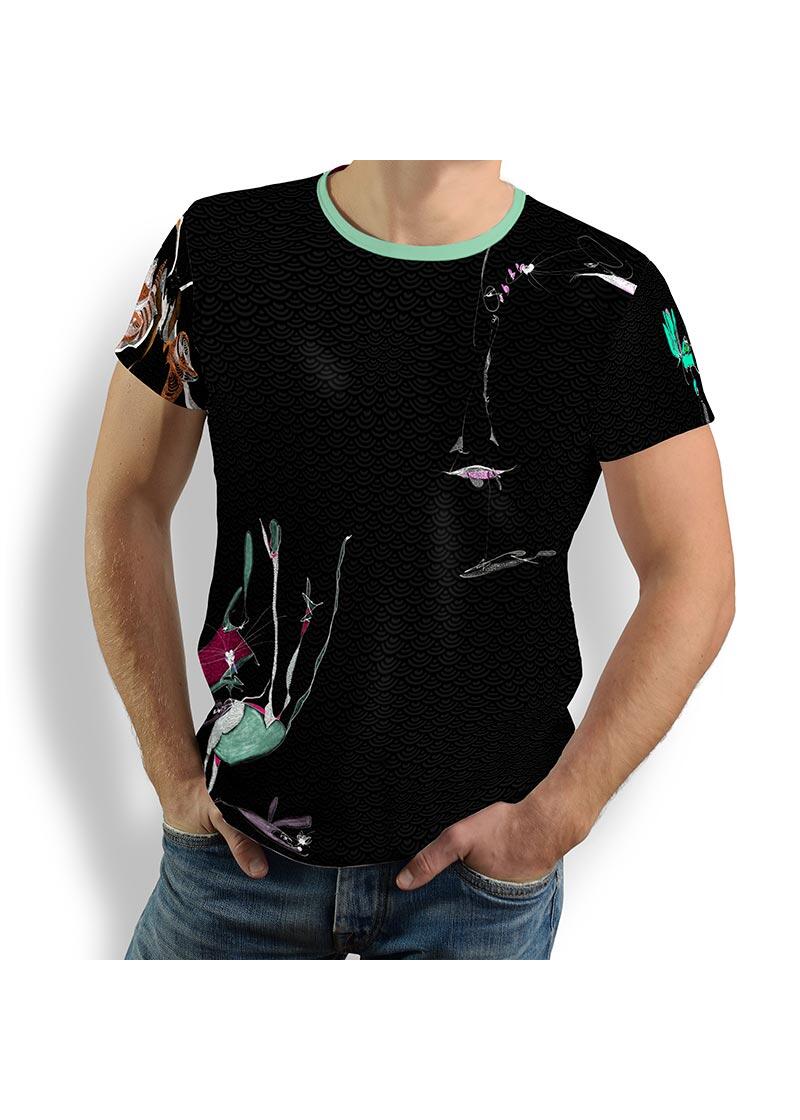 T Shirt Herren LEBENSSPAGAT von GERMENS
