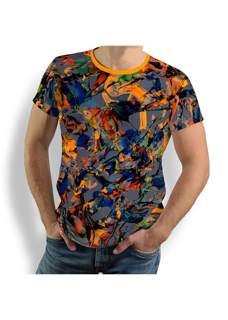 QUICK & SLOW - Herren TShirt Rundhals - 100 % Baumwolle - GERMENS