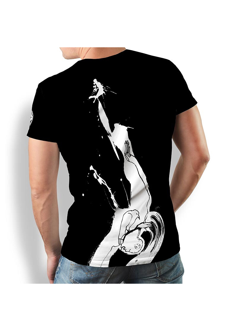 WELLENREITER - Rundhals Herren T-Shirt - 100 % Baumwolle - GERMENS
