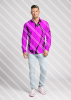 Discover colorful button up shirts for men LEBENSADER FLIEDER - 100% cotton