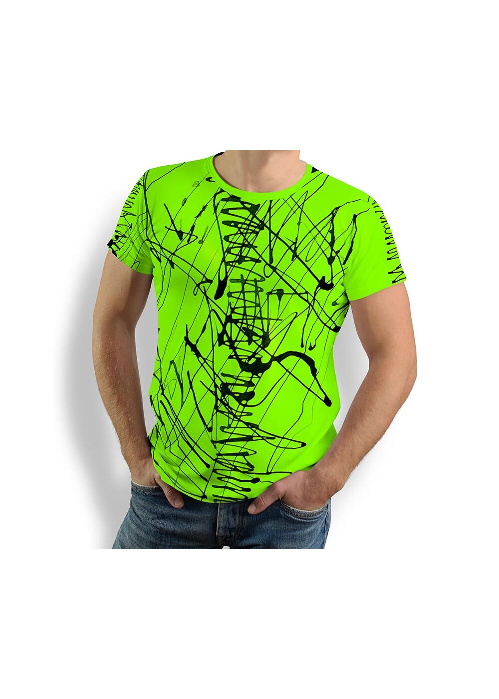 DENADA GREEN - Herren TShirt Rundhals - 100 % Baumwolle -...