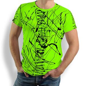 DENADA GREEN - Herren TShirt Rundhals - 100 % Baumwolle -...