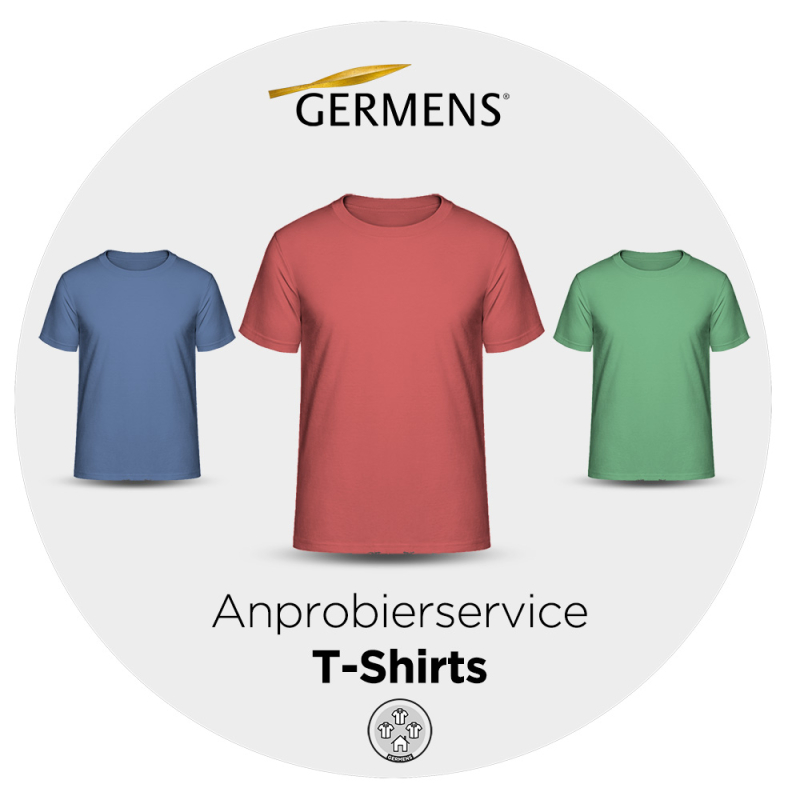 T Shirt Anprobier Service für Zuhause - 3 Größen