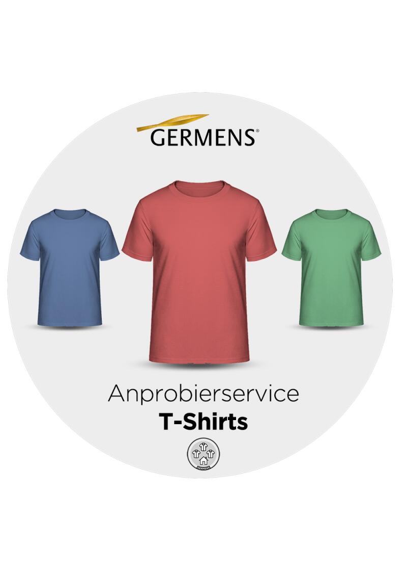 GERMENS T-Shirt Anprobier Service für Zuhause - 3 Größen