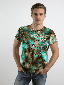 Unique T-shirts for men - TARNA MARE - 100% cotton - GERMENS artfashion - Sizes S to 5XL