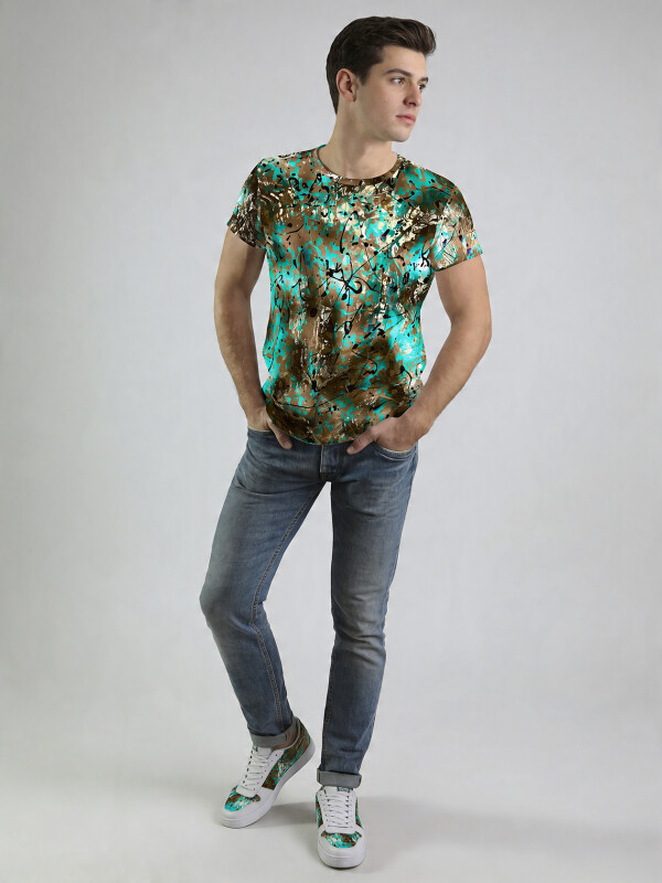 Unique T-shirts for men - TARNA MARE - 100% cotton - GERMENS artfashion - Sizes S to 5XL