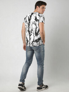 Unique T-shirts for men - DORNENPRINZ TITAN - 100% cotton...