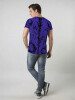 Unique T-shirts for men - DORNENPRINZ INDIGO - 100% cotton - GERMENS artfashion - Sizes S to 5XL