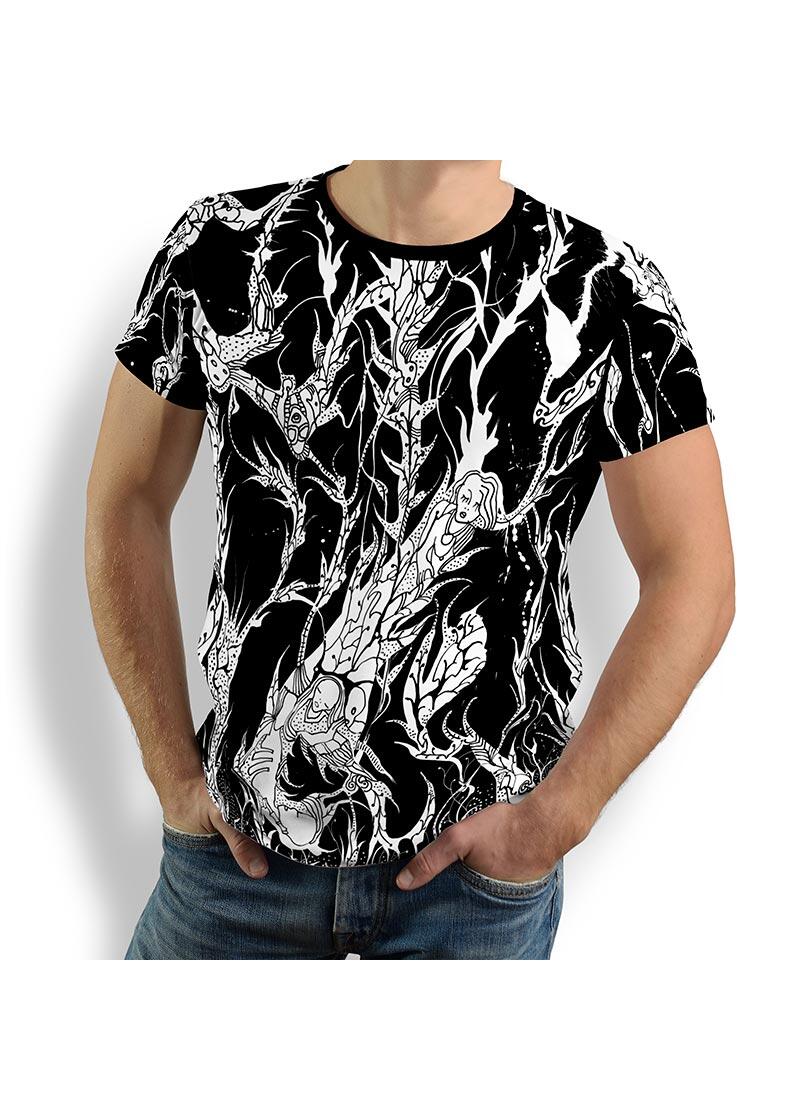 T Shirt Herren DORNENPRINZ TINTE von GERMENS