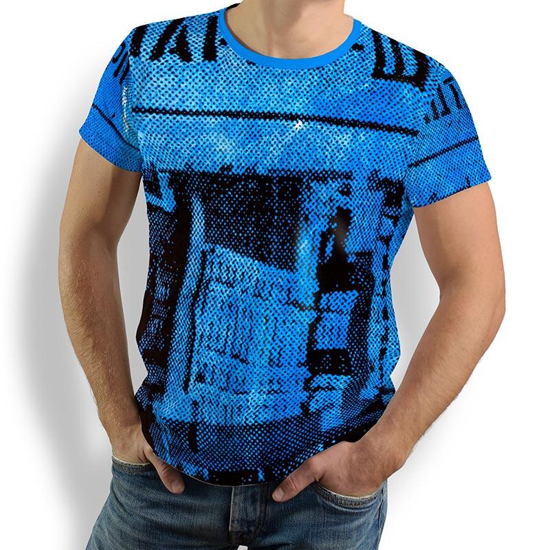 ausgefallene T-Shirts für Männer - I WAS BORN IN - 100 % Baumwolle - GERMENS artfashion - Größen S bis 5XL