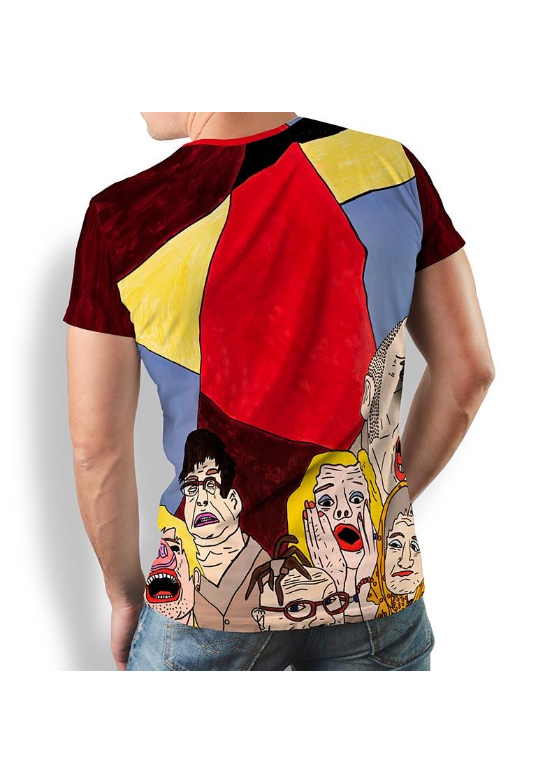 WAS DENKST DENN DU? - Herren T-Shirt Rundhals - 100 %...