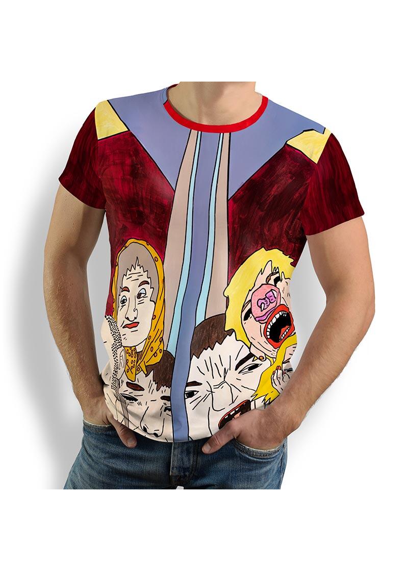 T Shirt Herren WAS DENKST DENN DU? von GERMENS