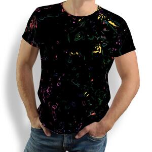 DELTA X - Herren T-Shirt Rundhals - 100 % Baumwolle -...
