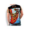 colorful T-shirt men NAVES by GERMENS artfashion with ship motifs - 100 % cotton Made in Saxony - 8 sizes from S to 5XL