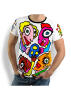 ausgefallene T-Shirts für Männer - T-Shirt Rundhals - 100 % Baumwolle - GERMENS - 100 % Baumwolle - GERMENS artfashion - Größen S bis 5XL