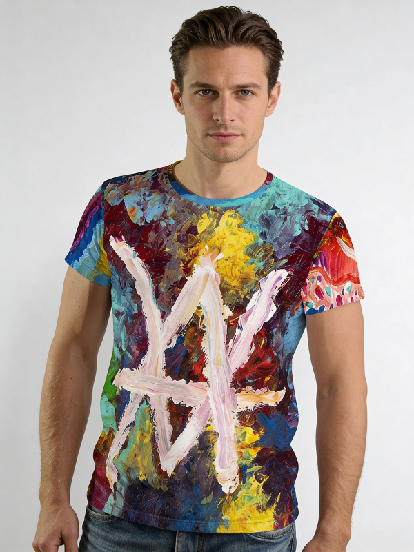 Unique T-shirts for men - ACHTUNDSECHZIGER - 100% cotton - GERMENS artfashion - Sizes S to 5XL