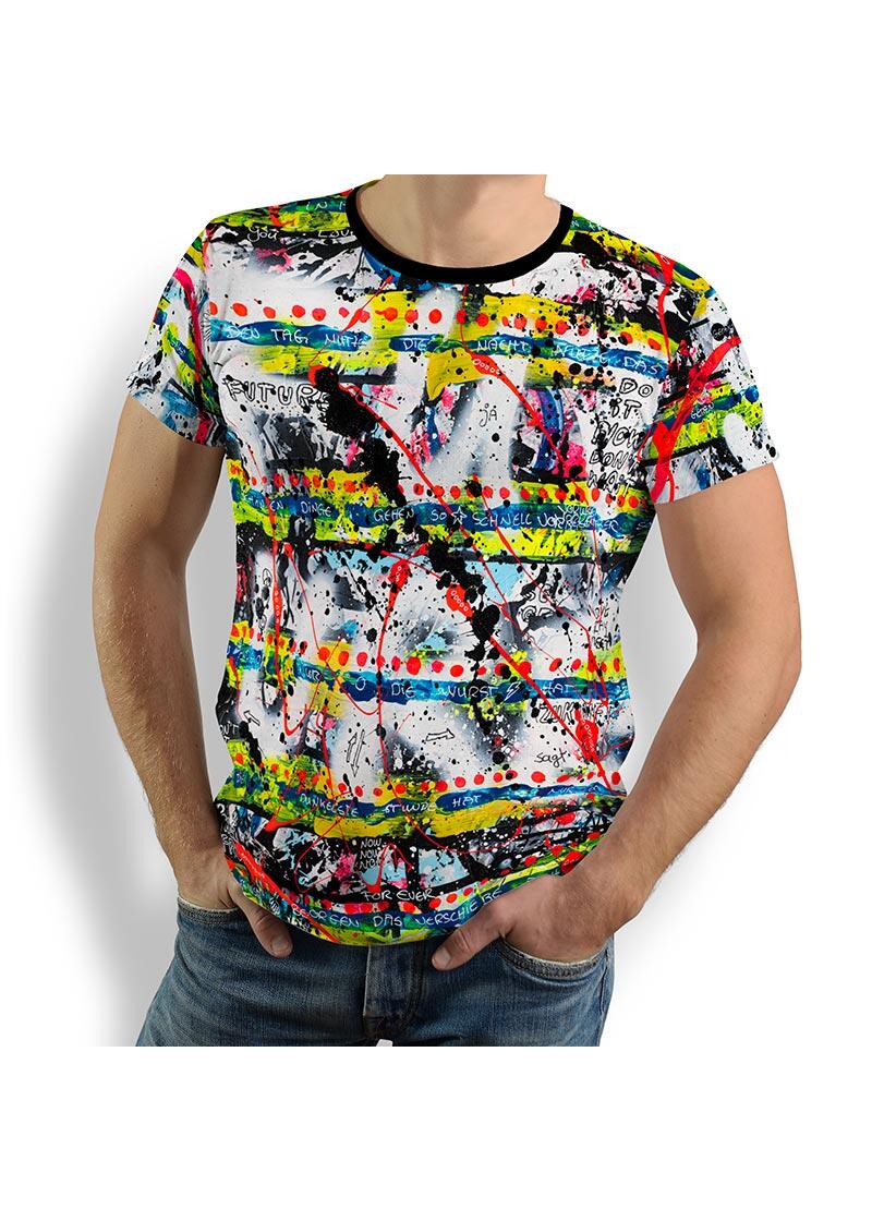 T Shirt Herren DREI LEBENSWEGE von GERMENS