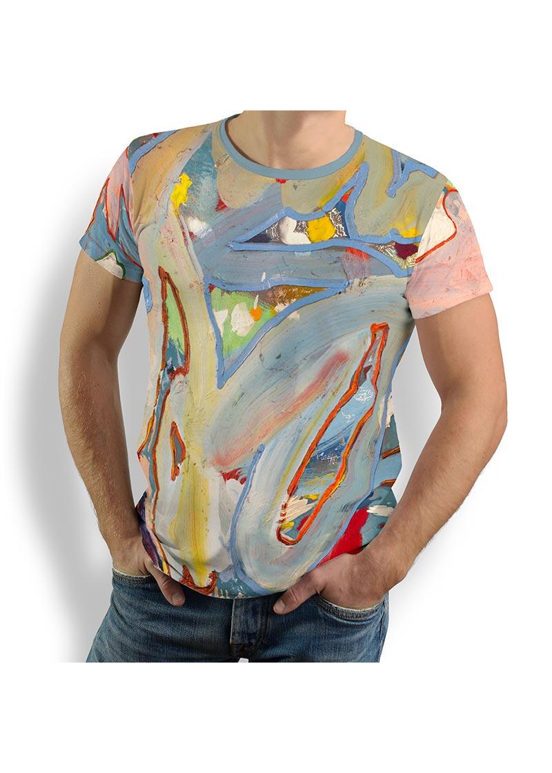 T Shirt Herren PETER PIRATES MOSAIC PIEK von GERMENS