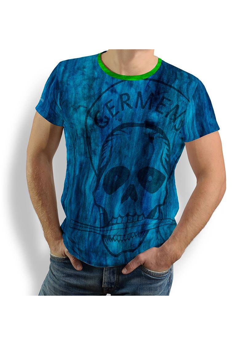 BLUEMAN - Herren T-Shirt Rundhals - 100 % Baumwolle - GERMENS