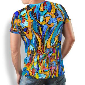 ausgefallene T-Shirts für Männer - ORNAMI - 100...