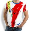 SWING - Herren T-Shirt Rundhals - 100 % Baumwolle - GERMENS