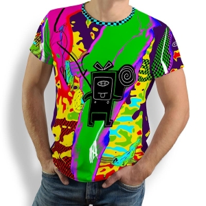 ausgefallene T-Shirts für Männer - MILIDILI - 100 % Baumwolle - GERMENS artfashion - Größe S