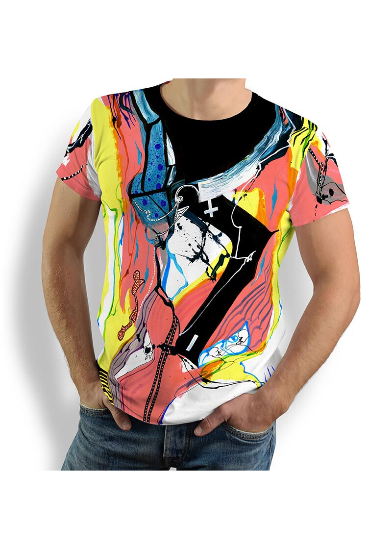 T Shirt Herren PLUSMINUS von GERMENS