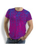 T Shirt Herren - HEXAGON AMETHYST - 100 % Baumwolle - GERMENS artfashion - Größe 4XL