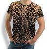 HEXAGON KUPFER - Herren T-Shirt Rundhals - 100 % Baumwolle - GERMENS