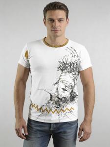 ausgefallene T-Shirts für Männer - DREAMER - 100 % Baumwolle - GERMENS artfashion - Größe M