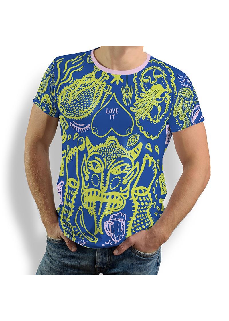 T Shirt Herren BABYFACE von GERMENS