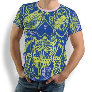 BABYFACE - Herren T-Shirt Rundhals - 100 % Baumwolle -...