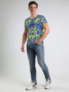 ausgefallene T-Shirts für Männer - BABYFACE - 100 % Baumwolle - GERMENS artfashion - Größe 5XL