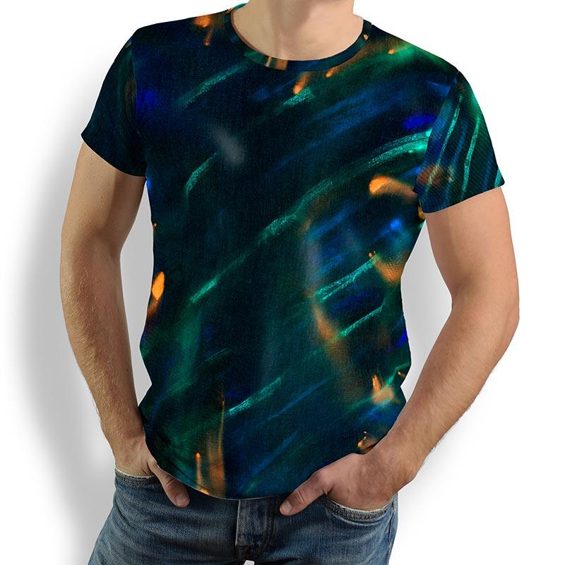 Unique T-shirts for men - STRINGS - 100% cotton - GERMENS artfashion - Sizes S to 5XL