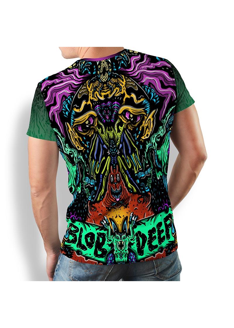 BLOB DEEP - Herren T-Shirt Rundhals - 100 % Baumwolle - GERMENS