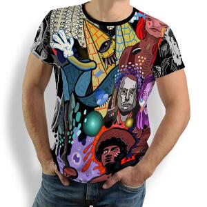 CONTRA BANNED - Cool colorful t-shirt - 100 % cotton -...