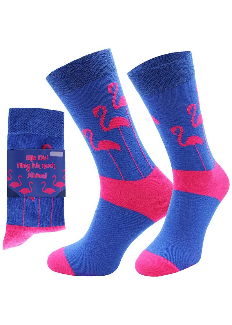 PINK FLAMINGO - Bunte Socken - Unisex