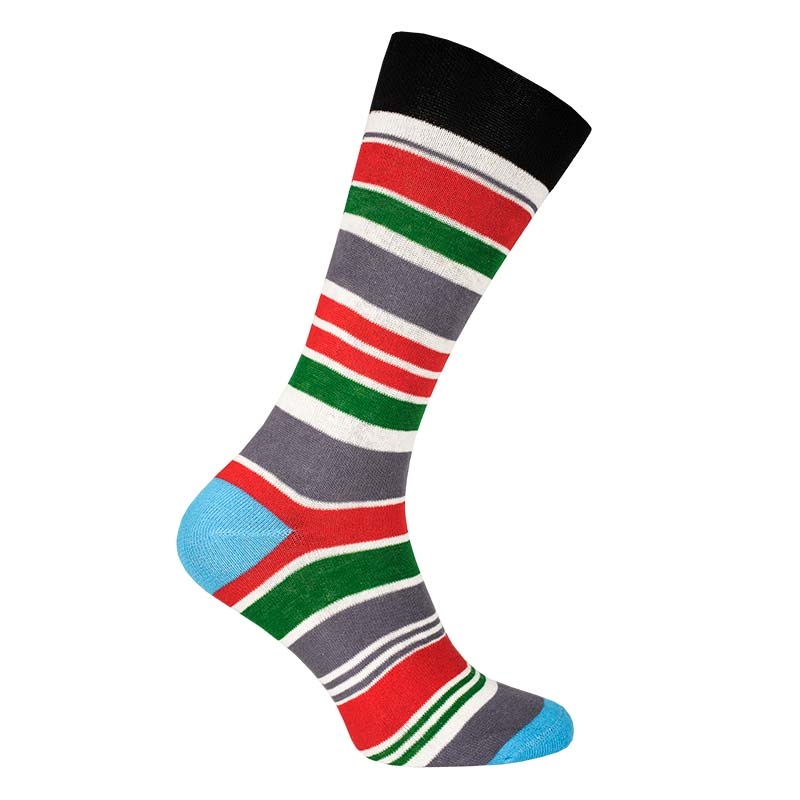NIGHTLIFE - Gestreifte bunte Socken - Unisex