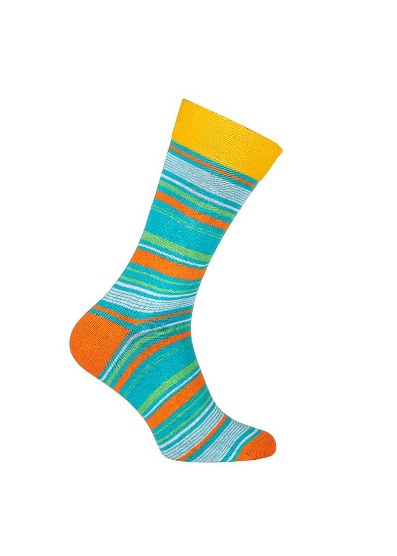 BEACH - Gestreifte bunte Socken - Unisex