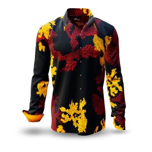 EMBER WHISKY - Black red yellow shirt - GERMENS