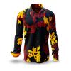 Entdecke bunte Hemden Herren EMBER WHISKY - 100 % BW