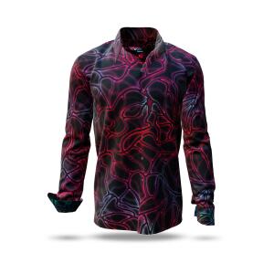 NETWORK DELPHI - Black red shirt - GERMENS