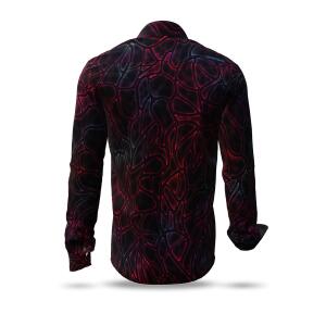 NETWORK DELPHI - Black red shirt - GERMENS