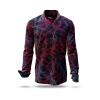 NETWORK DELPHI - Black red shirt - GERMENS