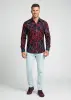 Discover colorful button up shirts for men NETWORK DELPHI - 100% cotton